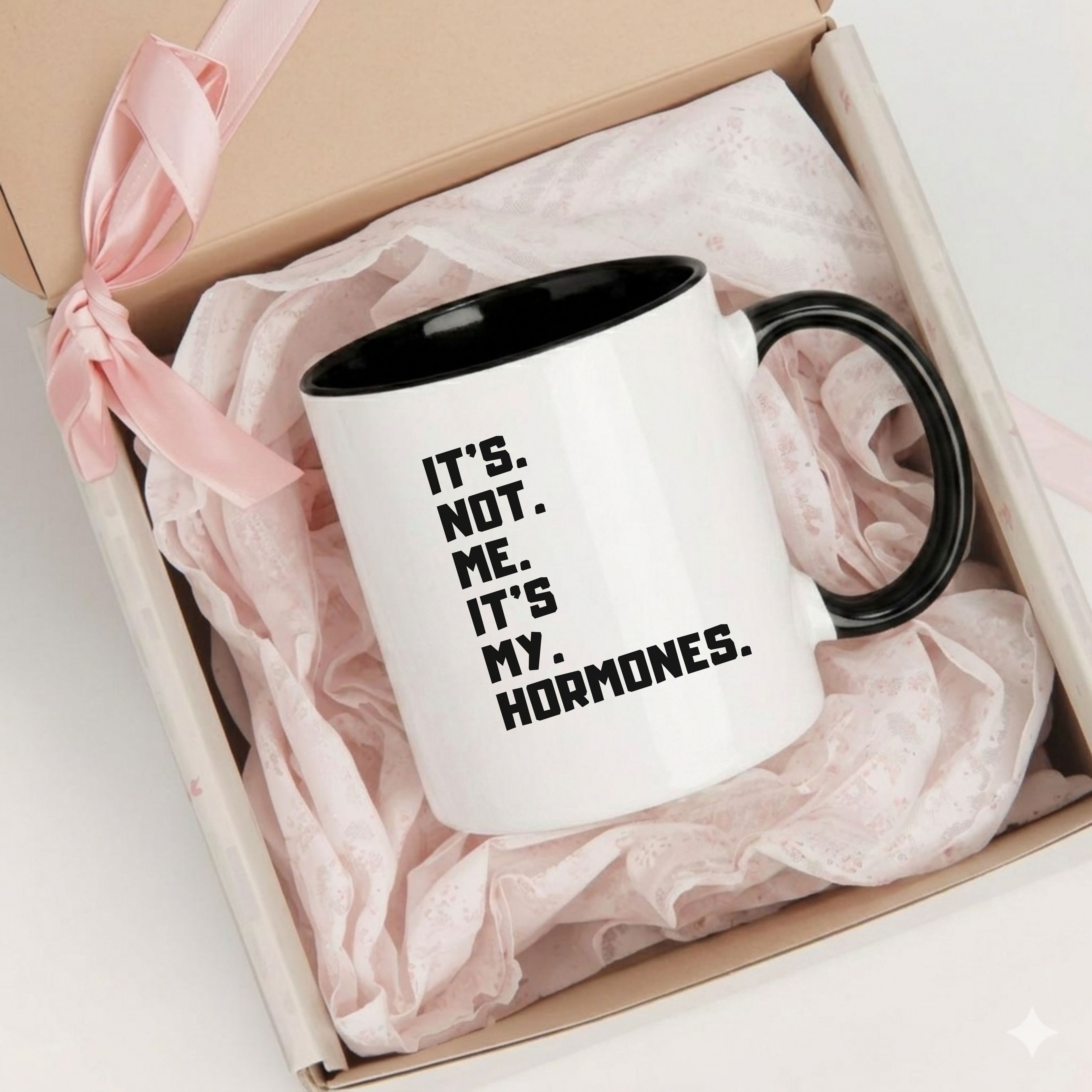 Funny It's Not Me It's My Hormones Gift Mug | Perimenopause Coffee Cup