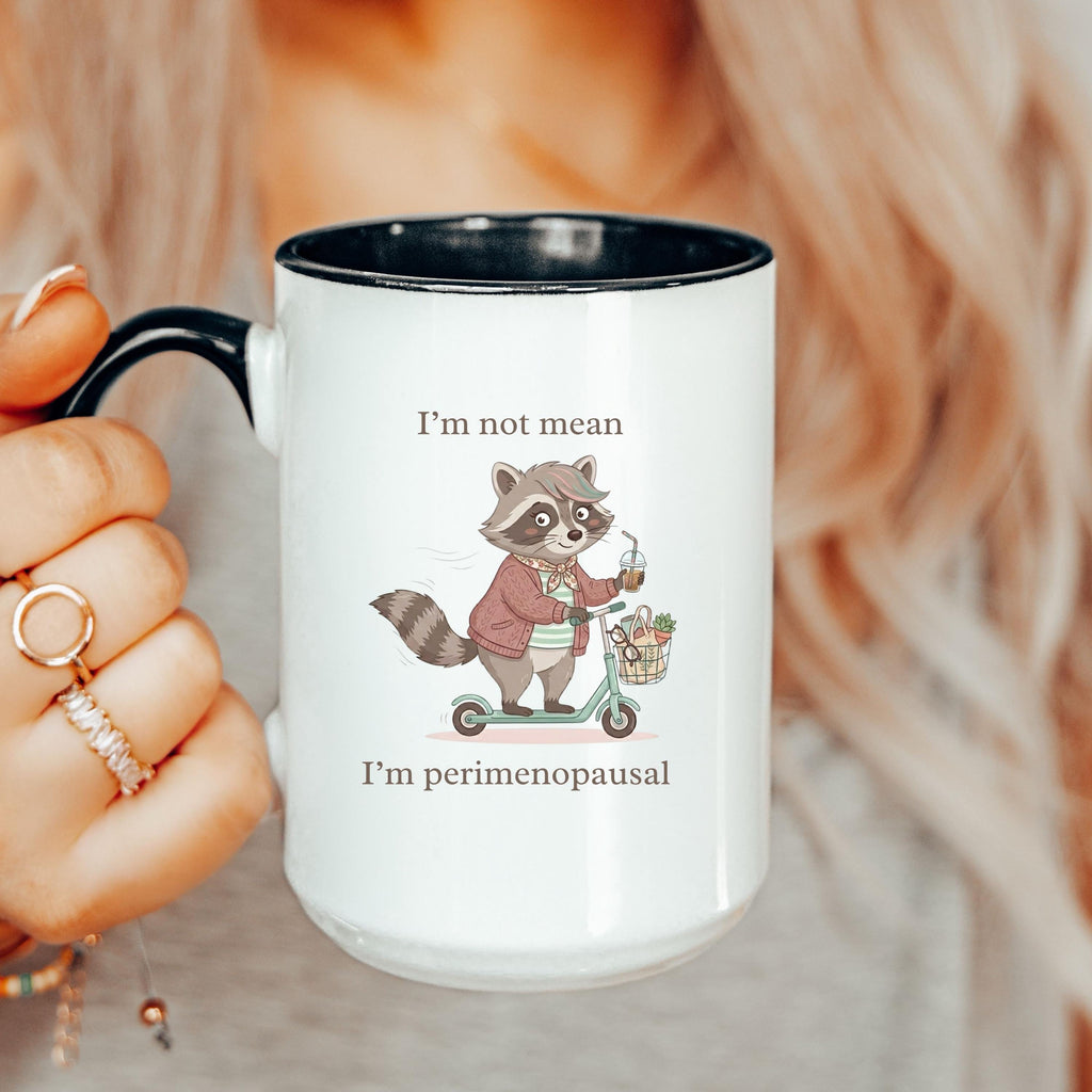 Perimenopause Club" Mug – Funny Hot Flash Coffee Mug for Women 40+