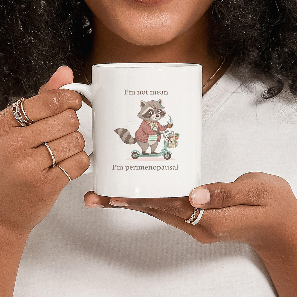 Perimenopause Club" Mug – Funny Hot Flash Coffee Mug for Women 40+
